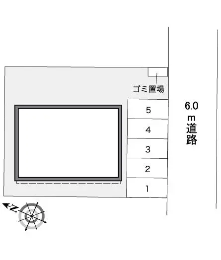 ★手数料０円★綾瀬市深谷中 月極駐車場